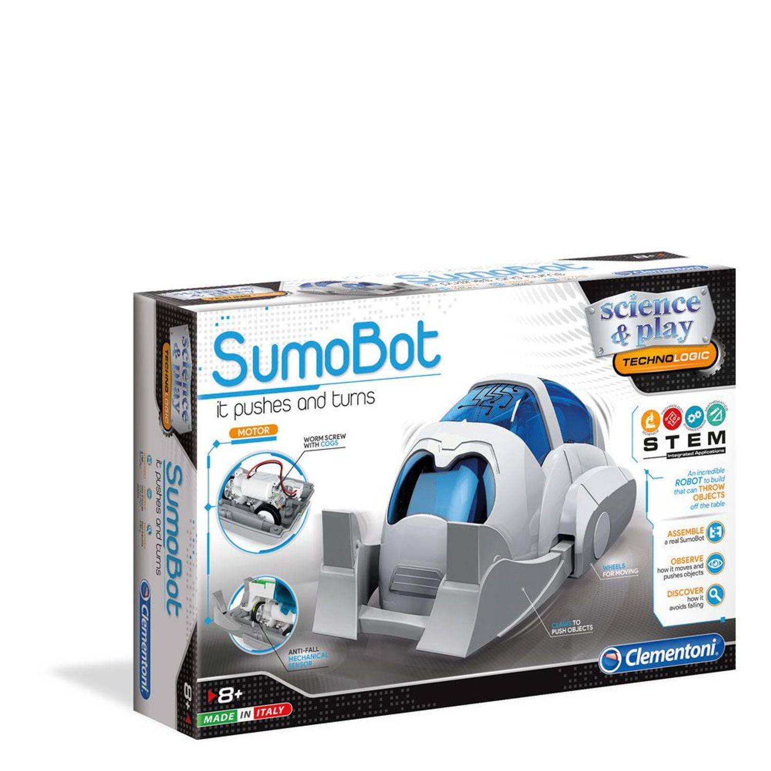 Clementoni Science Play Robot Sumobot 17370 X6 fotografia produsului