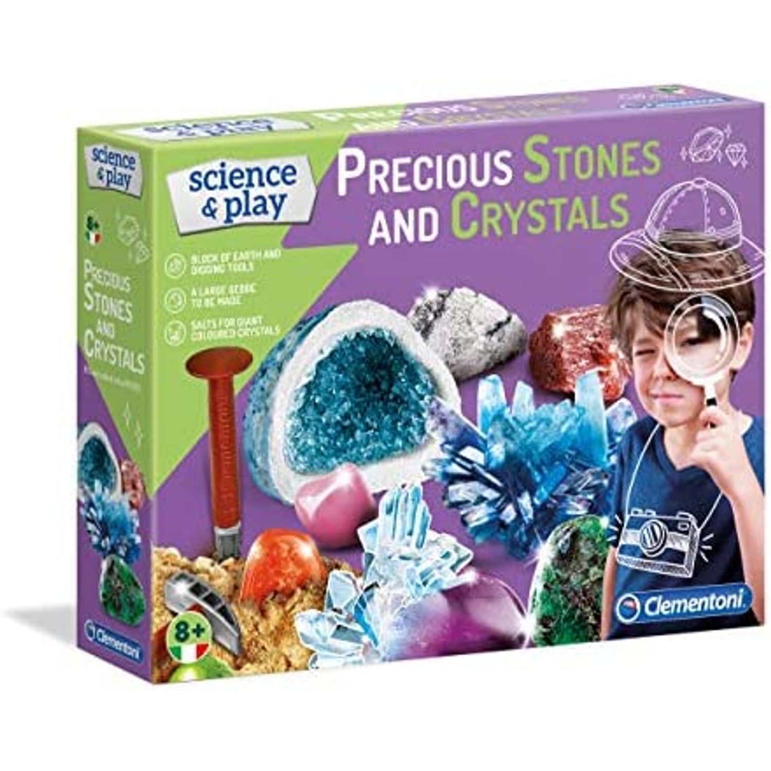 Clementoni Gems And Crystals 61894 X6 fotografia produsului