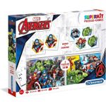 Clementoni Superkit Puzzle The Avengers 2X30Ul. Mem fotografia produsului
