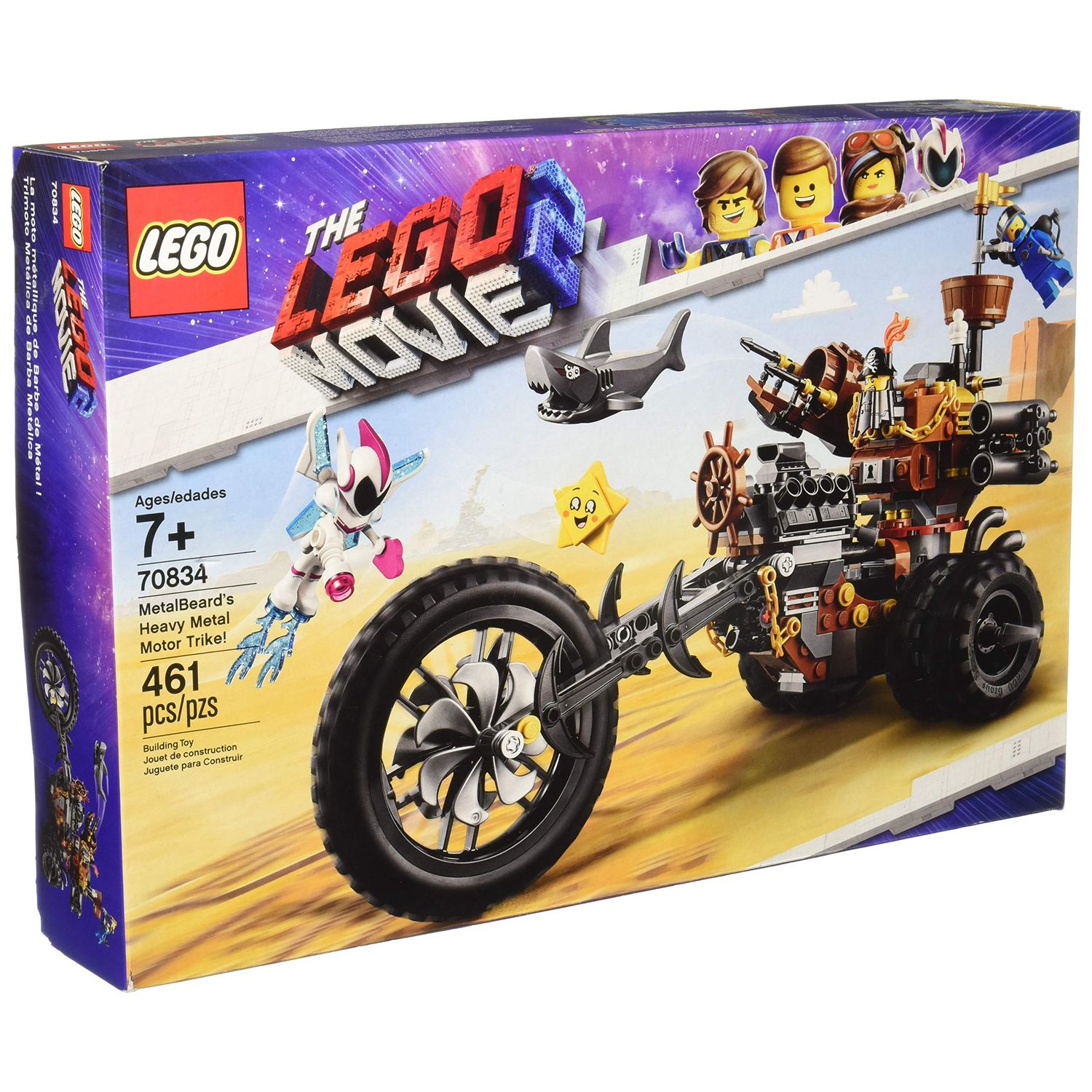 Lego Metal Beard`S Heavy Metal Motor Trike 70834 fotografia produsului
