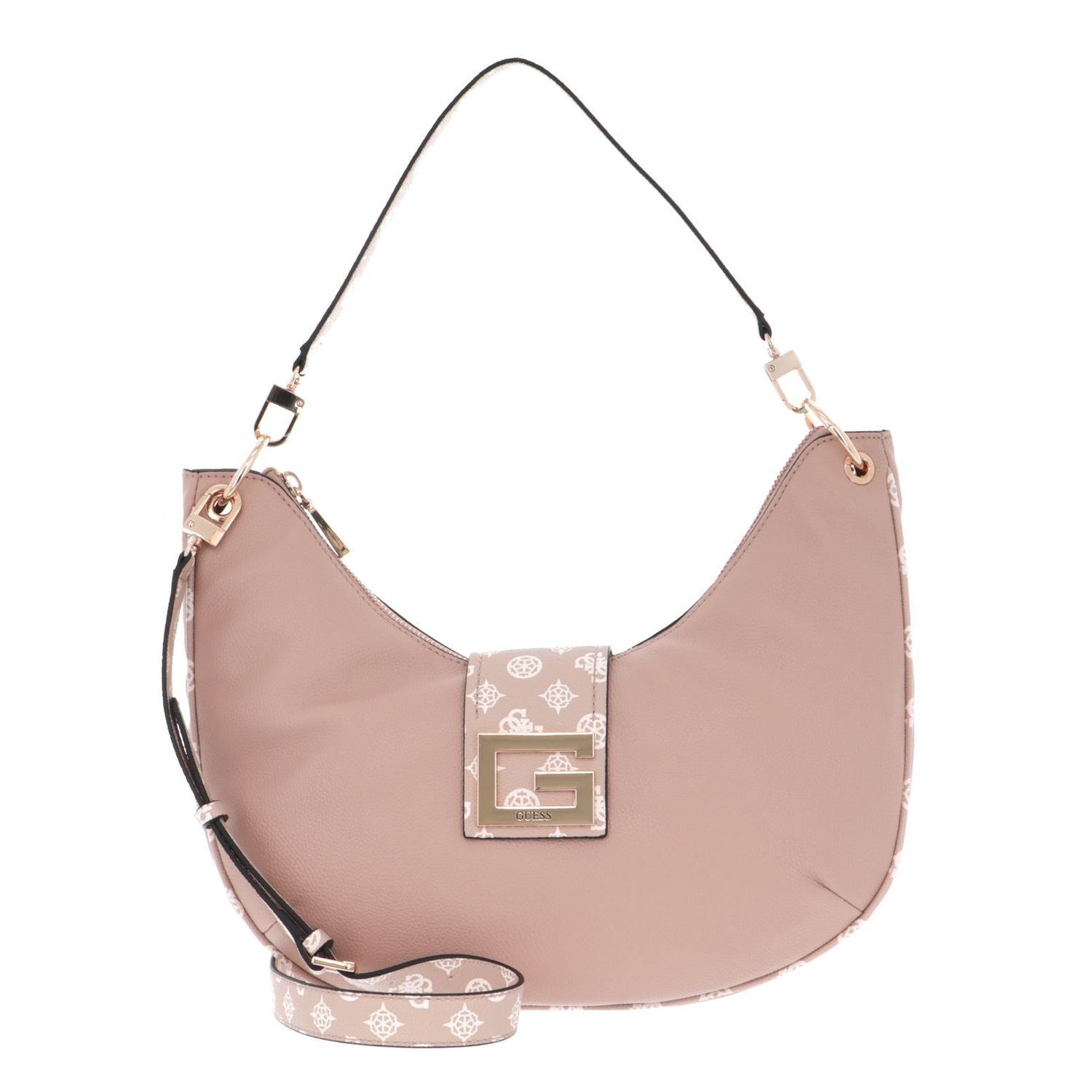GUESS BRIGHTSIDE LARGE HOBO BLUSH fotografia produsului