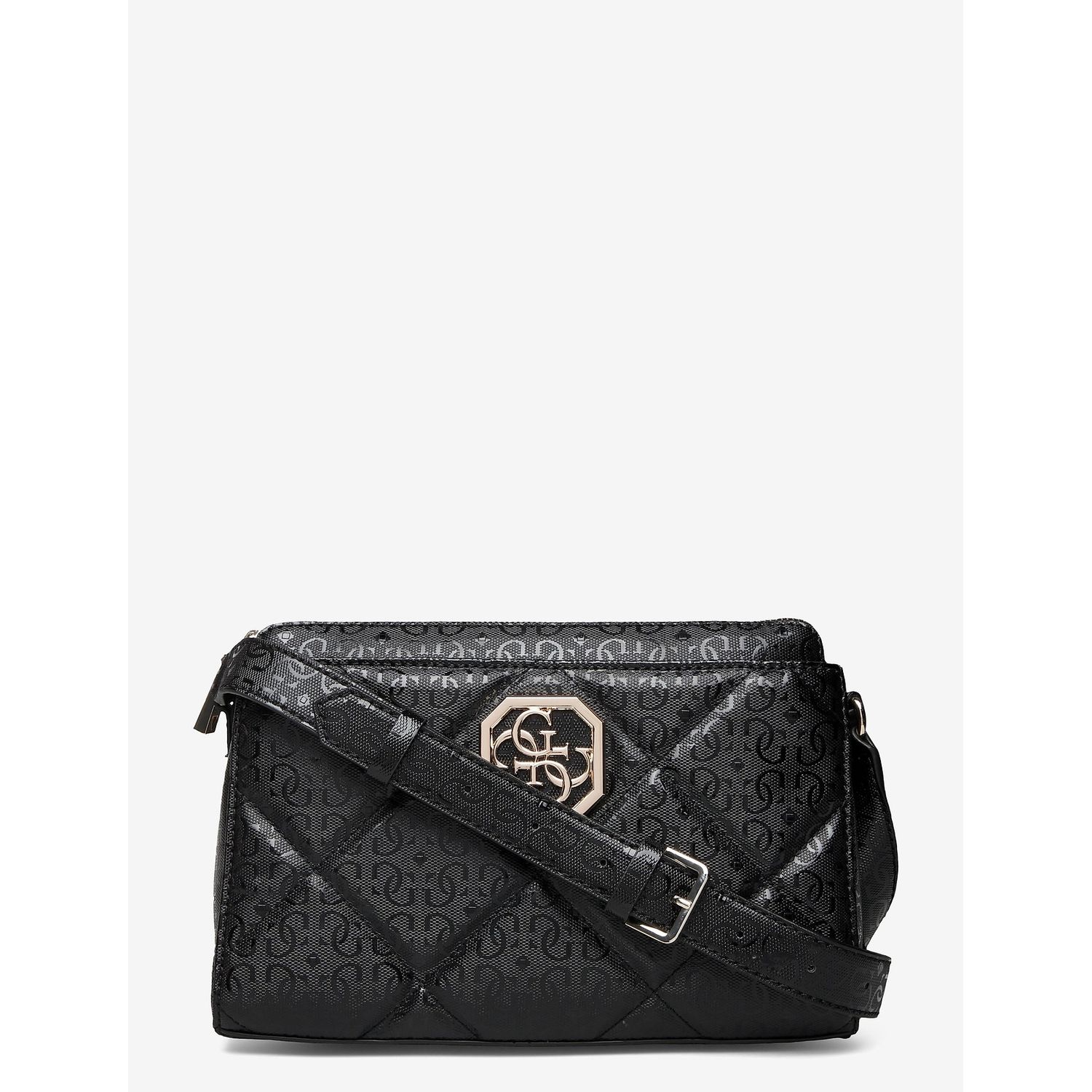 GUESS DILLA GIRLFRIEND CROSSBODY BLACK fotografia produsului