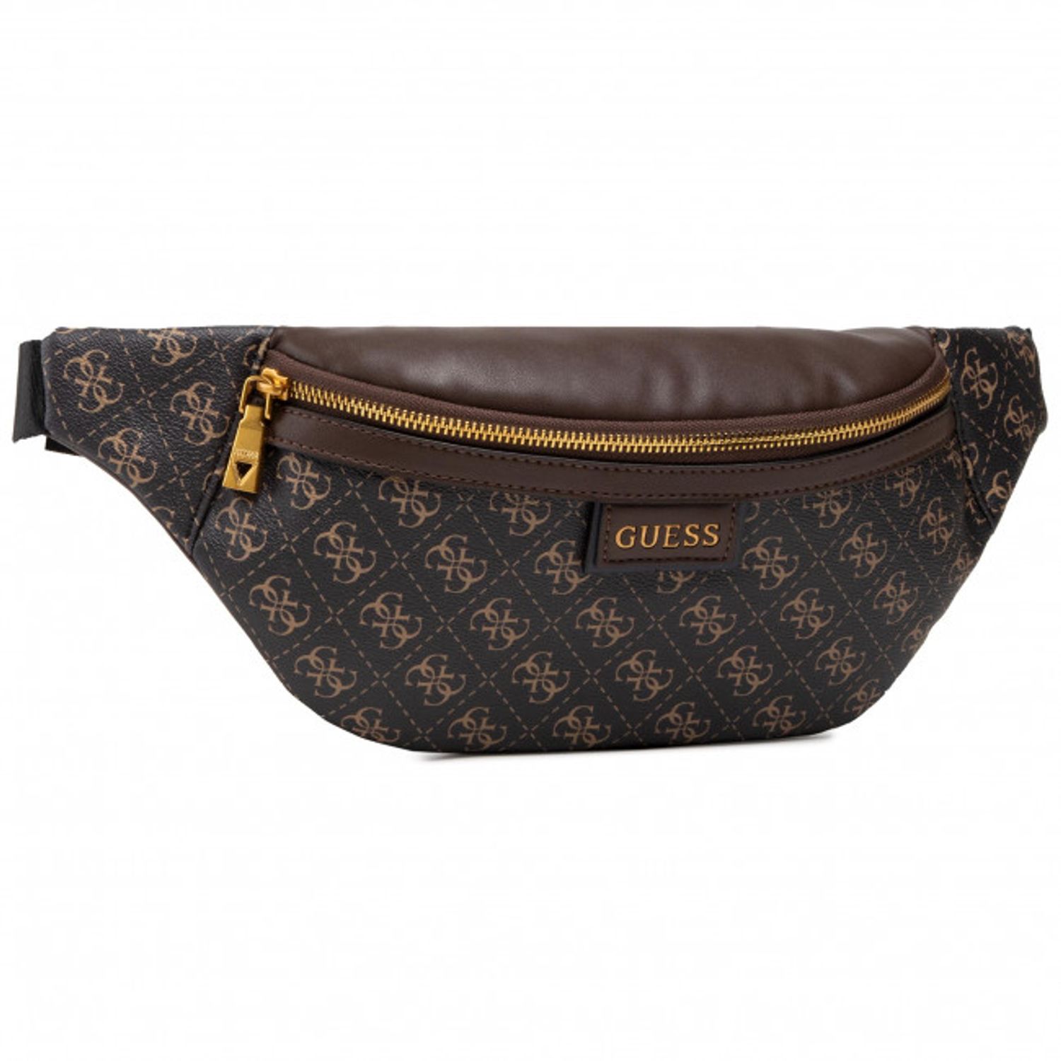 GUESS VEZZOLA BUM BAG DARK BROWN fotografia produsului