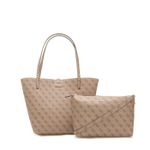 GUESS ALBY TOGGLE TOTE LATTE LOGO fotografia produsului