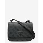 GUESS NOELLE MINI CROSSBODY FLAP COAL fotografia produsului View 2 S