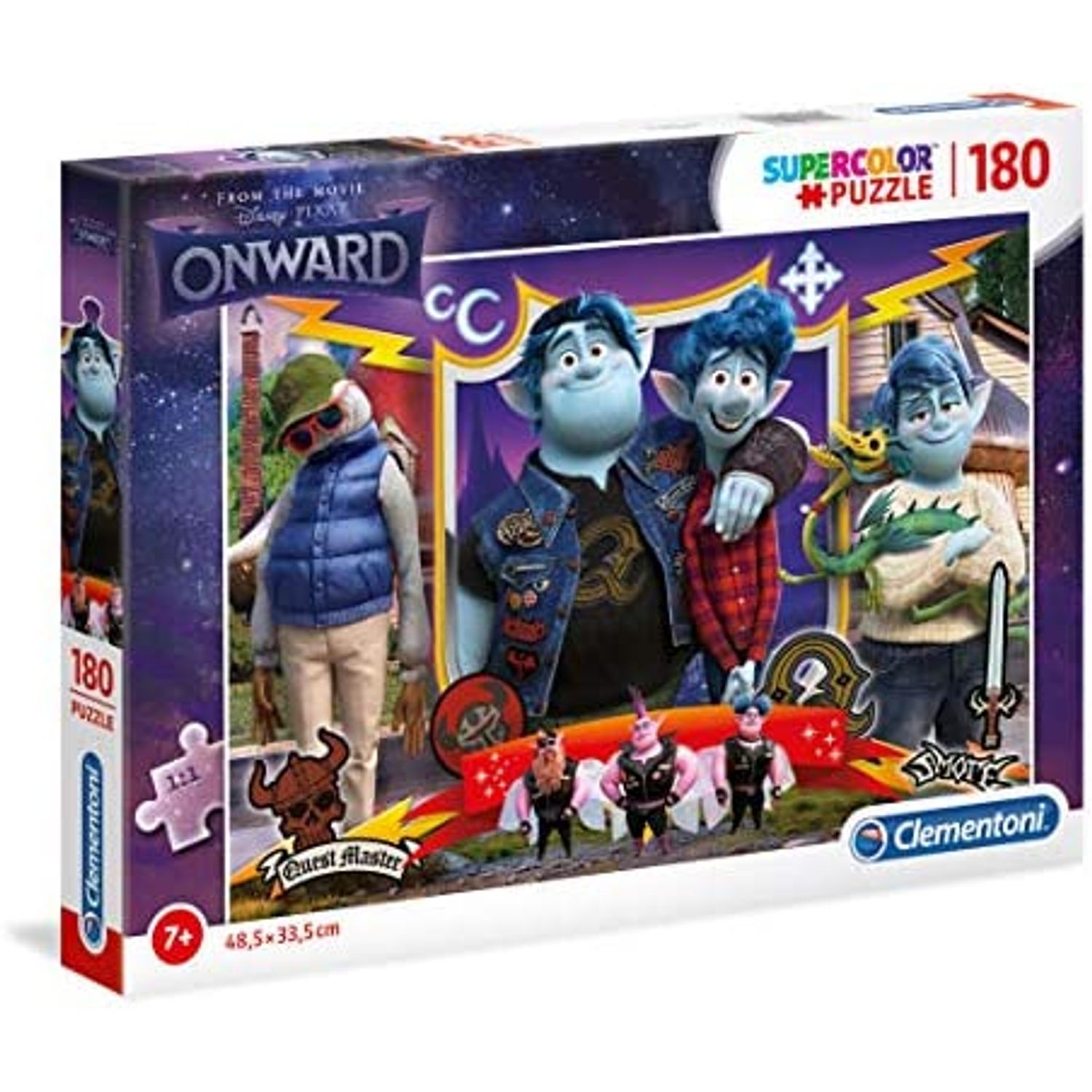 Clementoni 180 Pcs.Puzzle Disney Onward 29208 X6 fotografia produsului