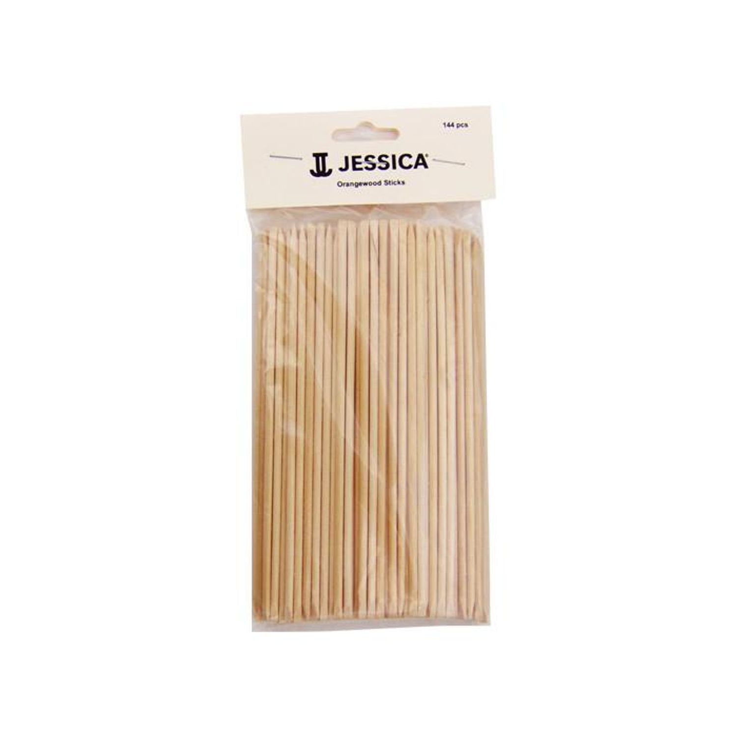 Set betisor cuticule Jessica Orangewood Sticks, 12buc fotografia produsului