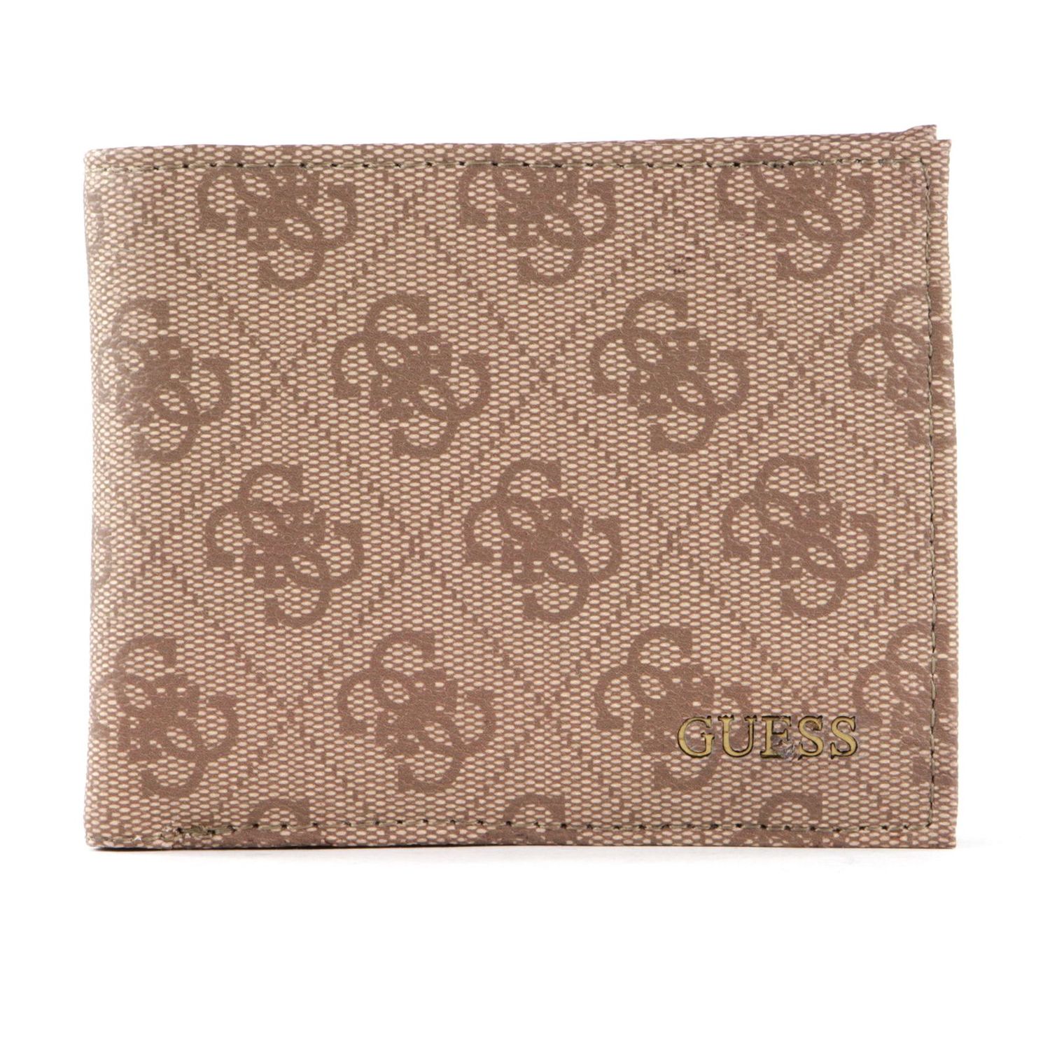 GUESS VEZZOLA BILLFOLD W/COIN POCKET BROWN fotografia produsului