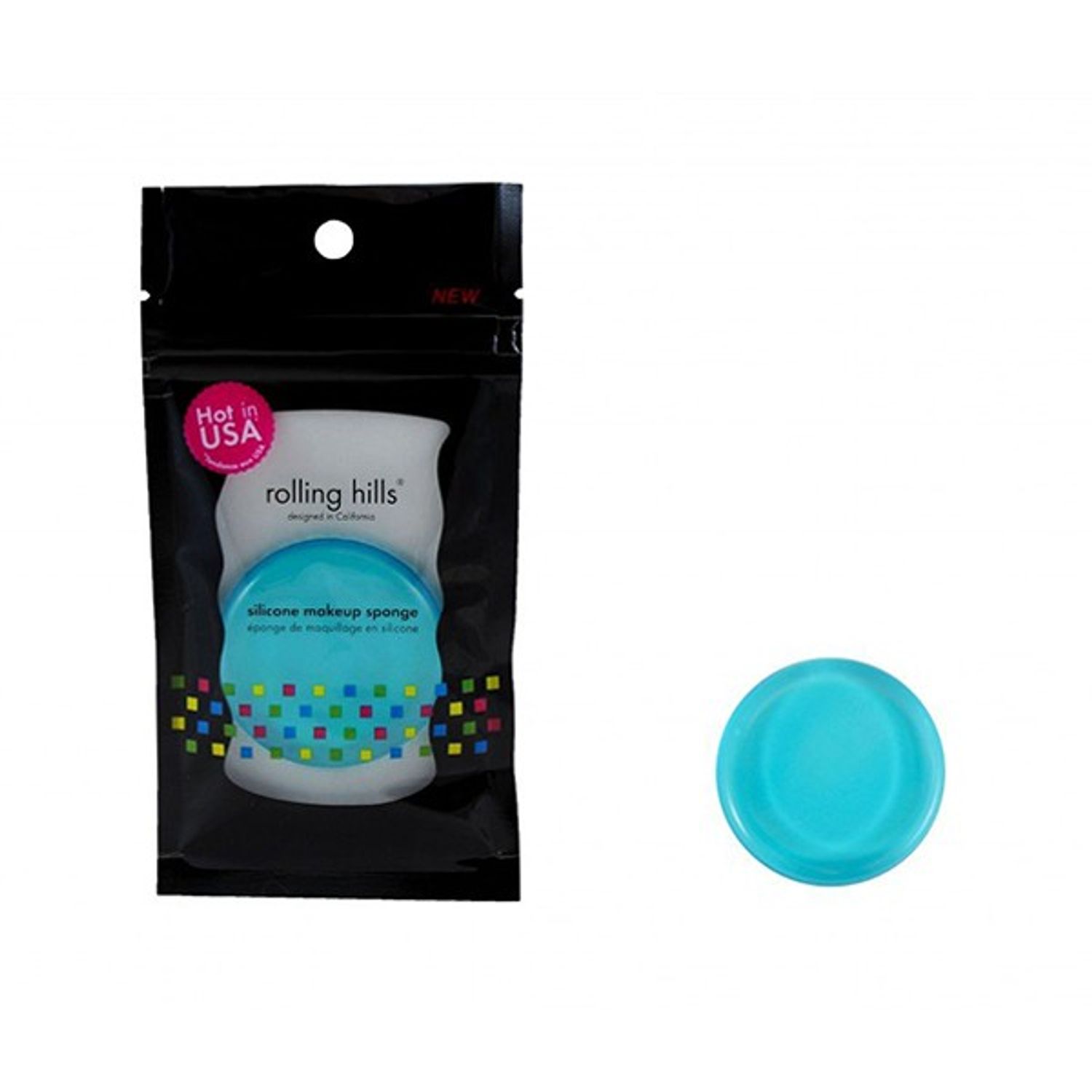 Rolling Hills Silicone Sponge Blue fotografia produsului