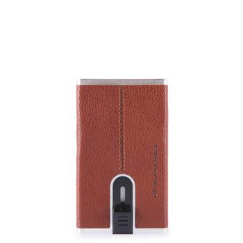 Piquadro Compact Wallet For Backnotes And Credi Cards