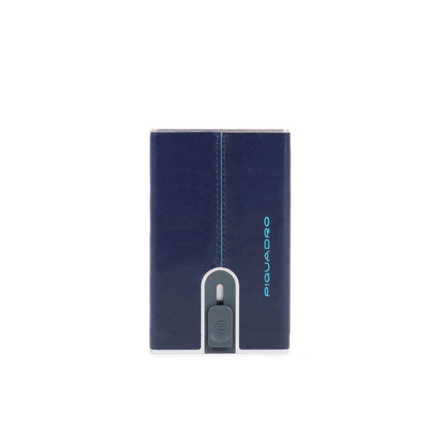 Piquadro Cardholder Square Blue Male Blue fotografia produsului