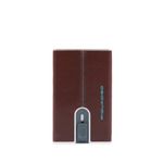 Piquadro Cardholder Square Blue Male Mahonagy fotografia produsului
