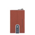 Piquadro Wallet Black Square Male Leather fotografia produsului