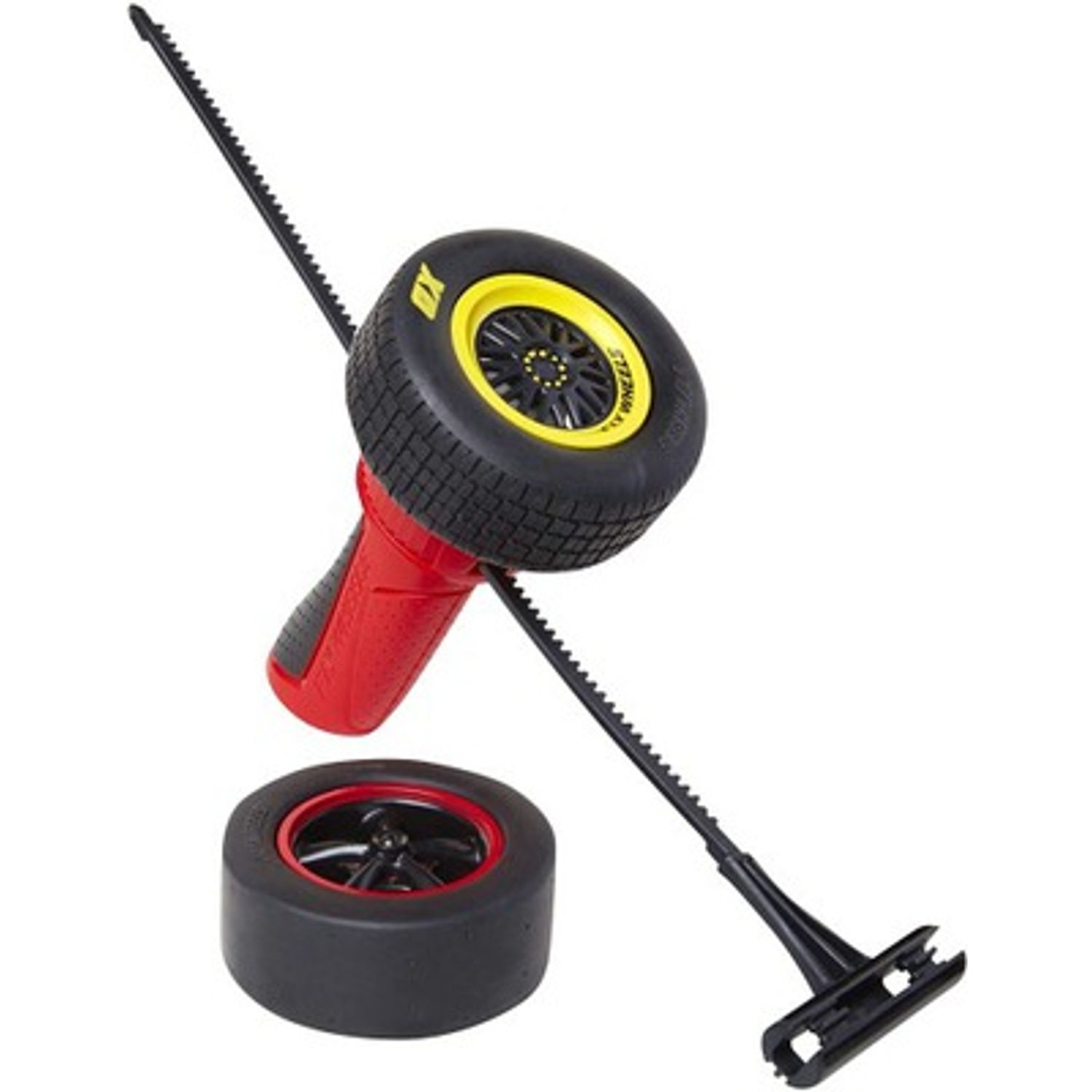 Jucarie Fly Wheels 1 Tyre + Ejector Off Road Power Claw fotografia produsului