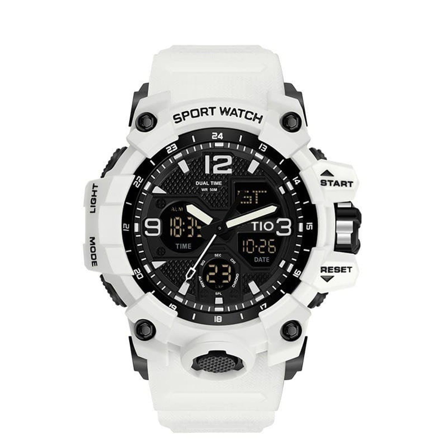 Ceas copii TIO Stil Militar Army Digital Analog Sport Rezistenta la apa 5 ATM fotografia produsului