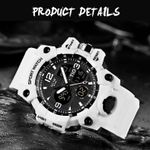 Ceas copii TIO Stil Militar Army Digital Analog Sport Rezistenta la apa 5 ATM fotografia produsului View 3 S