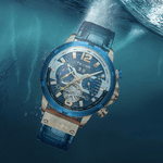 Ceas de mana barbatesc Tevise Mecanic Automatic Self Wind Luxury Fashion Elegant fotografia produsului View 5 S