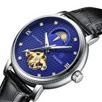 Ceas barbatesc de mana Tevise Mecanic Automatic Analog Elegant Business Piele fotografia produsului View 2 S
