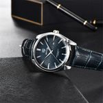 Ceas barbatesc Benyar Elegant Fashion Mecanism Quartz Curea Din Piele fotografia produsului View 5 S
