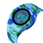 Ceas copii Skmei, Sport, Rezistent la apa, 5 ATM, Alarma, Lumina de fundal, Cronometru, Calendar, Digital fotografia produsului View 2 S