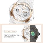 Ceas dama Sport, Alb, Digital, Smael fotografia produsului View 3 S