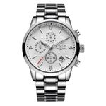 Ceas de mana barbatesc Lige Elegant Cronograf Casual Afisaj Analog Mecanism Quartz fotografia produsului