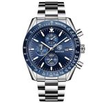 Ceas barbatesc Benyar Cronograf Quartz Luxury Business fotografia produsului