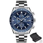Ceas barbatesc Benyar Cronograf Quartz Luxury Business fotografia produsului View 2 S