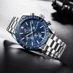 Ceas barbatesc Benyar Cronograf Quartz Luxury Business fotografia produsului View 6 S