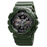 Ceas barbatesc SKMEI Shockproof, Verde fotografia produsului