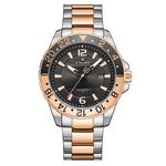 Ceas barbatesc de mana Naviforce Elegant Luxury Analog Quartz Business fotografia produsului