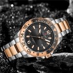 Ceas barbatesc de mana Naviforce Elegant Luxury Analog Quartz Business fotografia produsului View 4 S