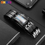 Ceas Barbatesc Skmei Binar Negru fotografia produsului View 6 S
