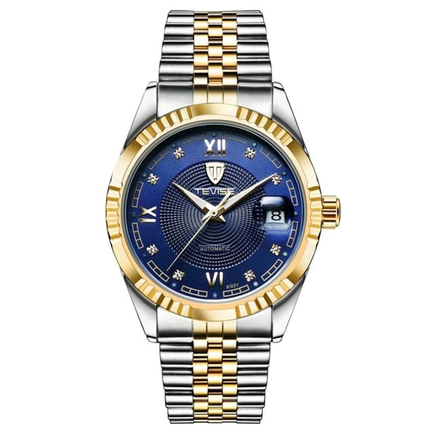 Ceas de mana barbatesc Tevise Mecanic Automatic Elegant Business Self Wind fotografia produsului