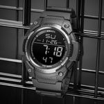 Ceas barbatesc Smael Digital Casual Sport Alarma Rezistent la apa fotografia produsului View 2 S