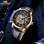 Ceas de mana barbatesc Tevise Mecanic Automatic Elegant Luxury Clasic Self Wind fotografia produsului View 2 S