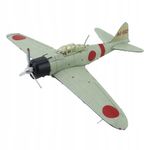 Puzzle 3D Piececool,  MITSUBISHI A6M ZERO, Metal, 29 piese fotografia produsului