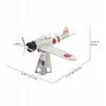 Puzzle 3D Piececool,  MITSUBISHI A6M ZERO, Metal, 29 piese fotografia produsului View 6 S