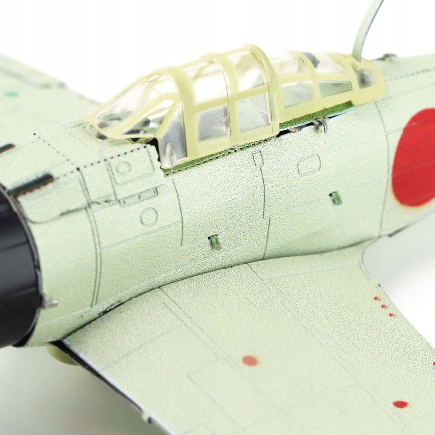 Puzzle 3D Piececool,  MITSUBISHI A6M ZERO, Metal, 29 piese fotografia produsului View 5 L