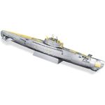 Puzzle 3D Piececool, Submarin, Metal, 200 piese fotografia produsului