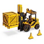 Puzzle 3D Stivuitor, ROKR, Lemn, 139 piese fotografia produsului