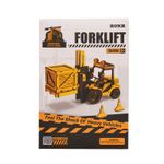 Puzzle 3D Stivuitor, ROKR, Lemn, 139 piese fotografia produsului View 6 S