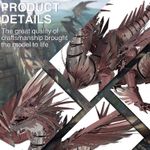 Puzzle 3D Piececool, Dragonul HELLSTROM, Metal, 203 piece fotografia produsului View 5 S