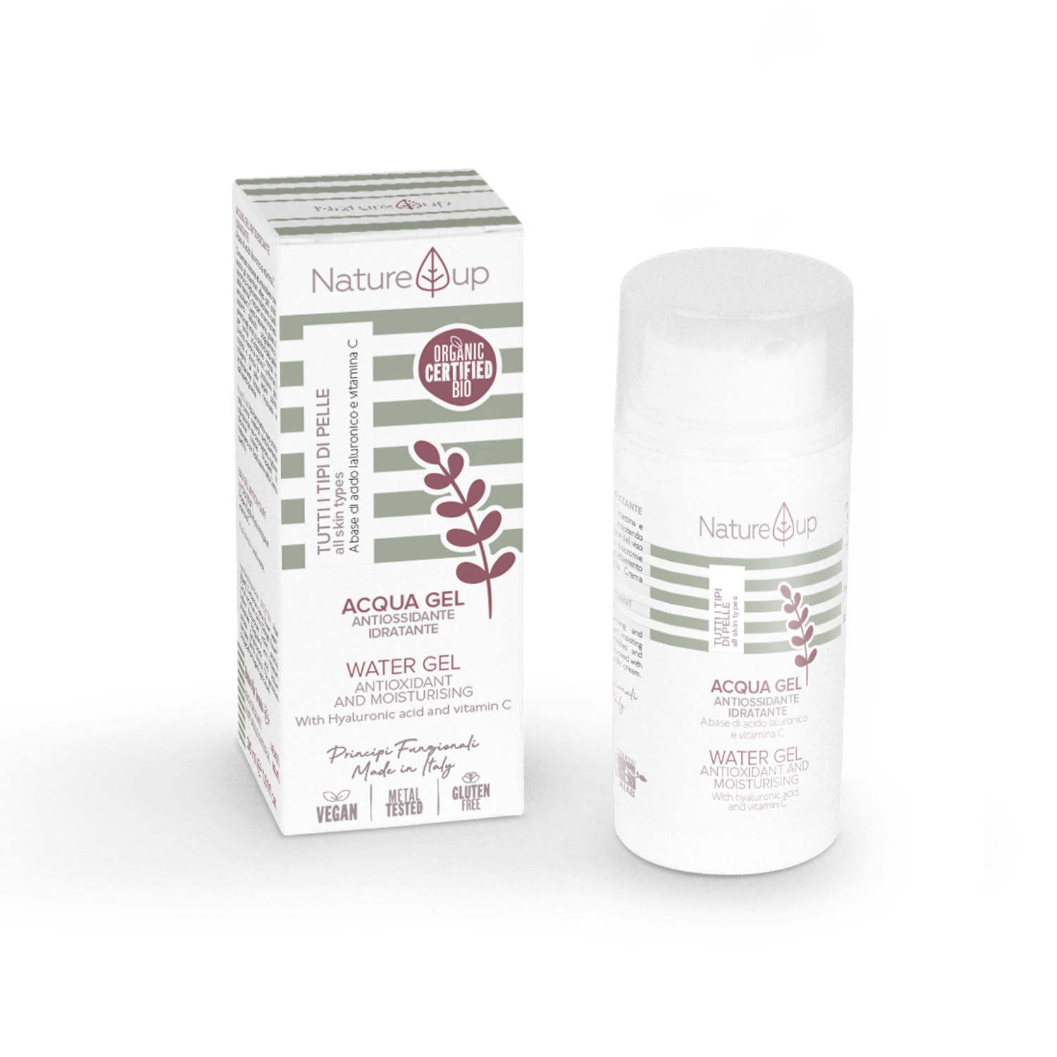 Concentrat antioxidant şi hidratant Nature Up, 30 ml fotografia produsului