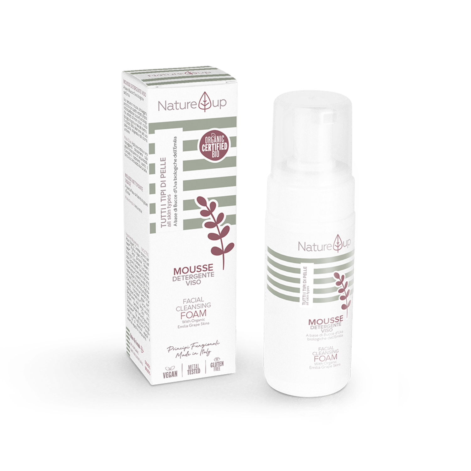 Mousse de curăţare Nature Up fotografia produsului