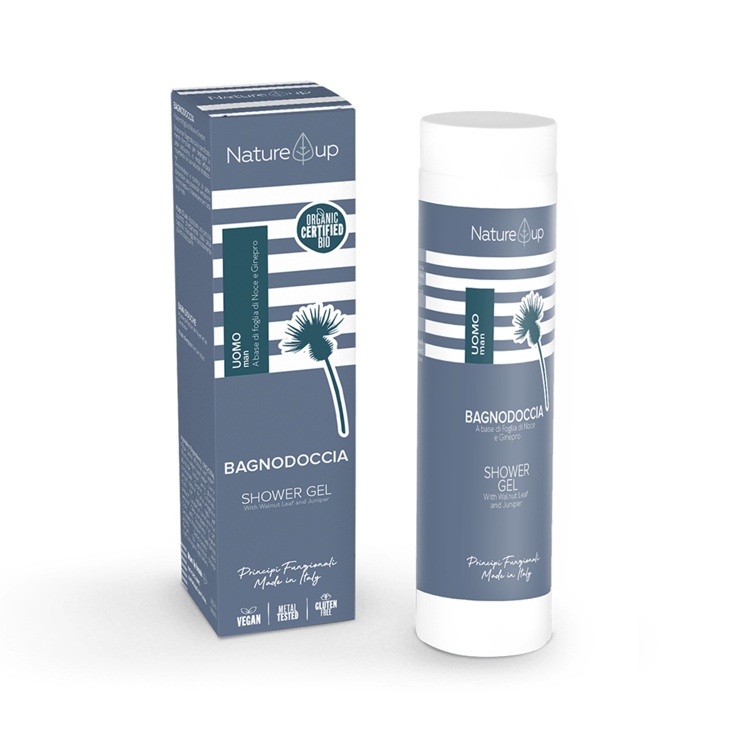 Gel de duş energizant Nature Up 200 ml fotografia produsului