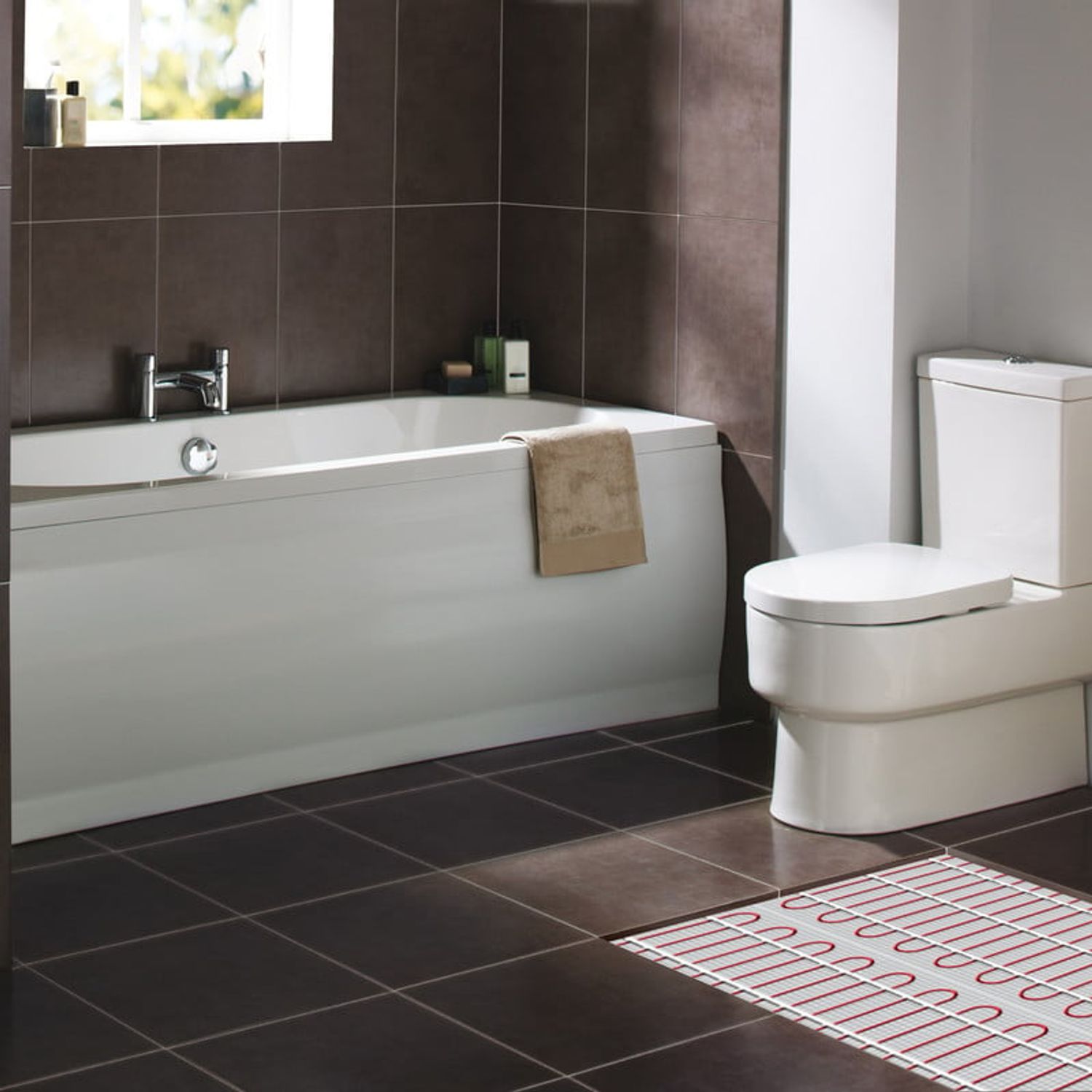 Kit covor incalzire in pardoseala 3,5 m&sup2; - 450 W cu termostat programabil fotografia produsului View 3 L