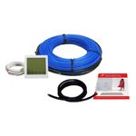 Kit cablu incalzire in pardoseala 4 mp 20 W / ml cu termostat digital programabil 500 W - 25 m fotografia produsului
