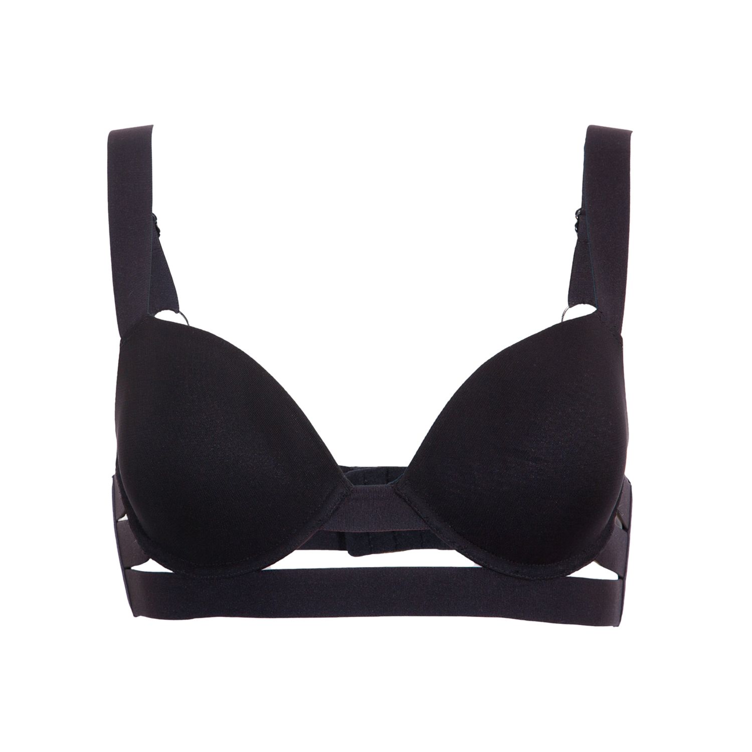 Sutien cu burete Angelina Black 80 B fotografia produsului View 4 L