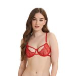 Sutien cu armatura ENYA Red 75 C fotografia produsului